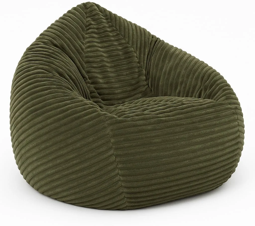 Cheaper Corduroy Bean Bag Chair for Adults and Children