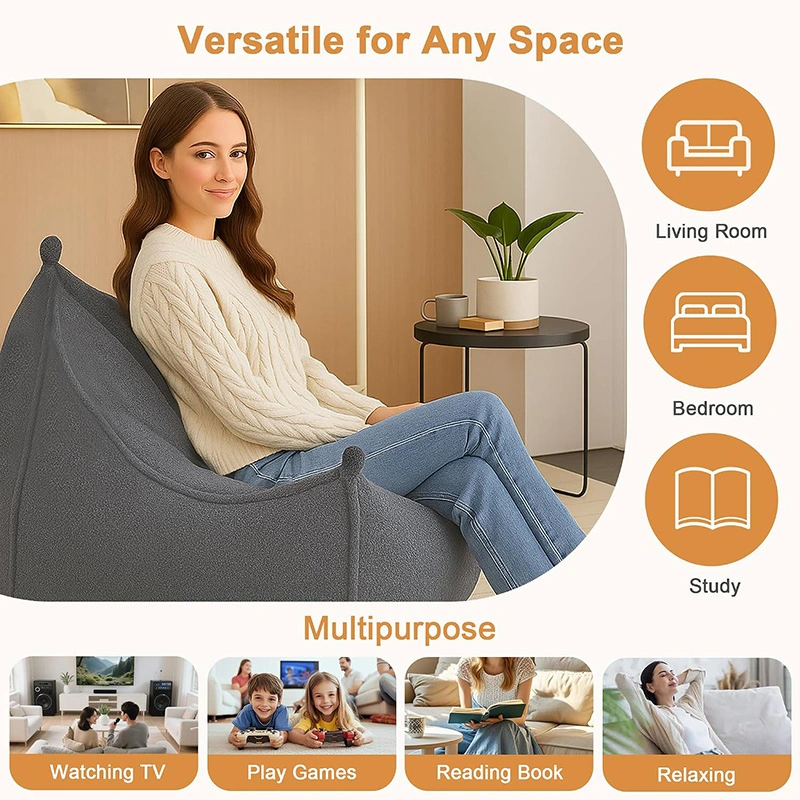 Ergonomic Comfort Bean Bag Lounge Chair