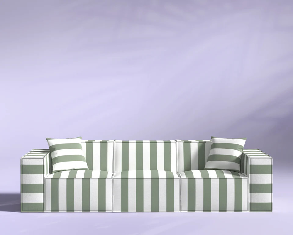 Outdoor Waterproof Compressed Sofa for Patios and Balconies