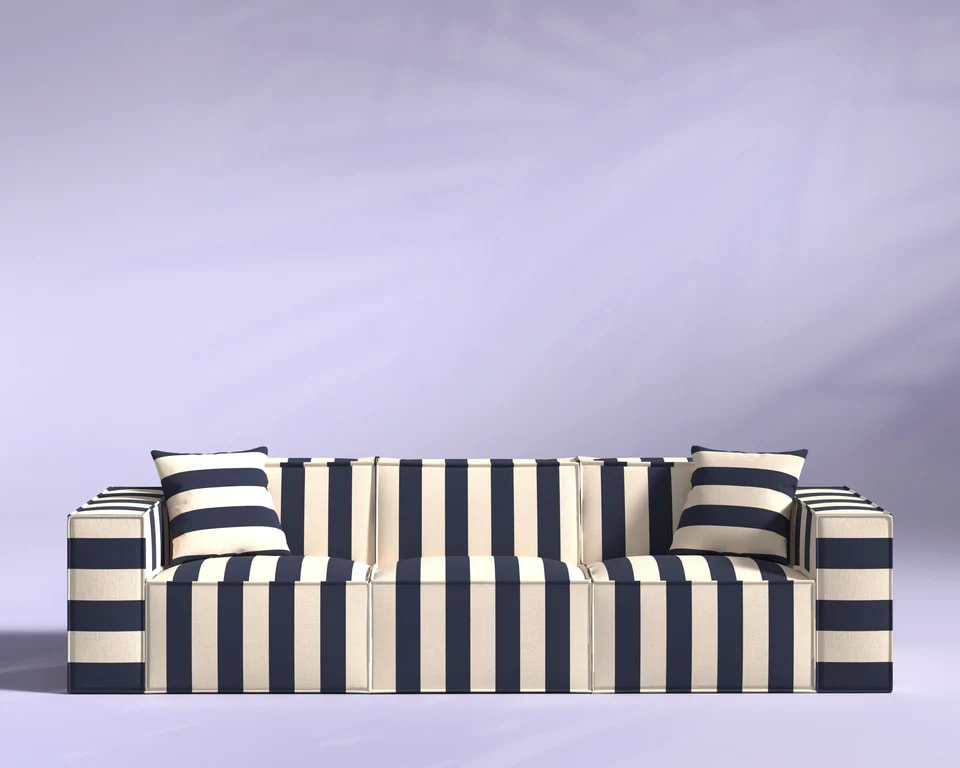 Outdoor Waterproof Compressed Sofa for Patios and Balconies