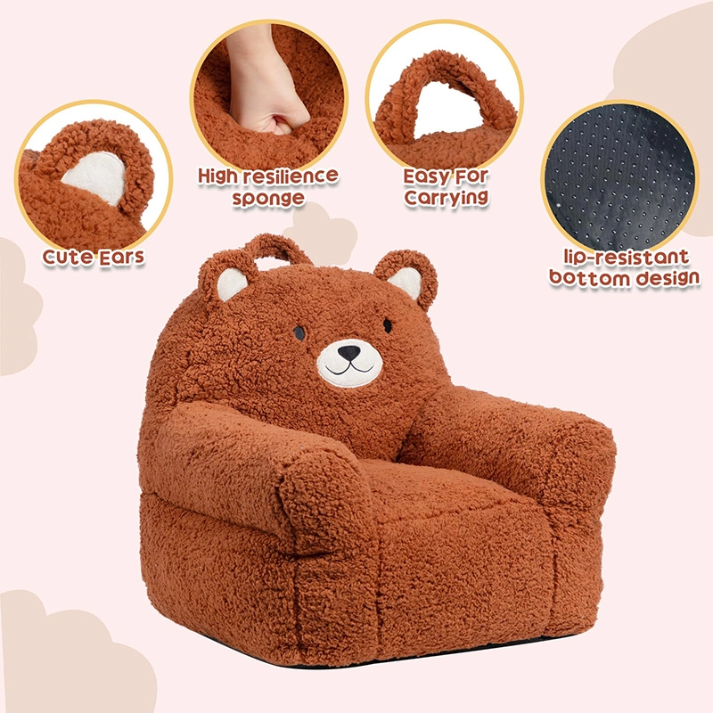 Bear Style Foam Filled Toddler Sofa Chair
