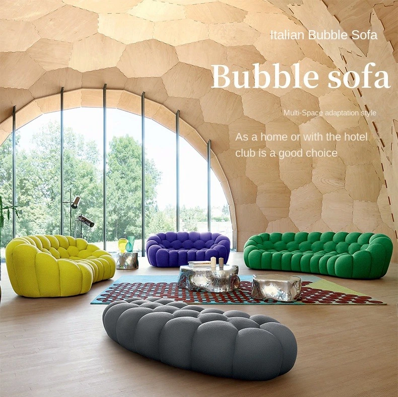 3D Honeycomb Net Celebrity Bubble Lazy Sofa