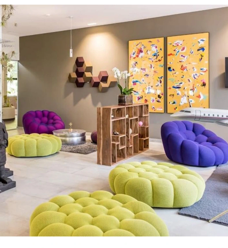 3D Honeycomb Net Celebrity Bubble Lazy Sofa