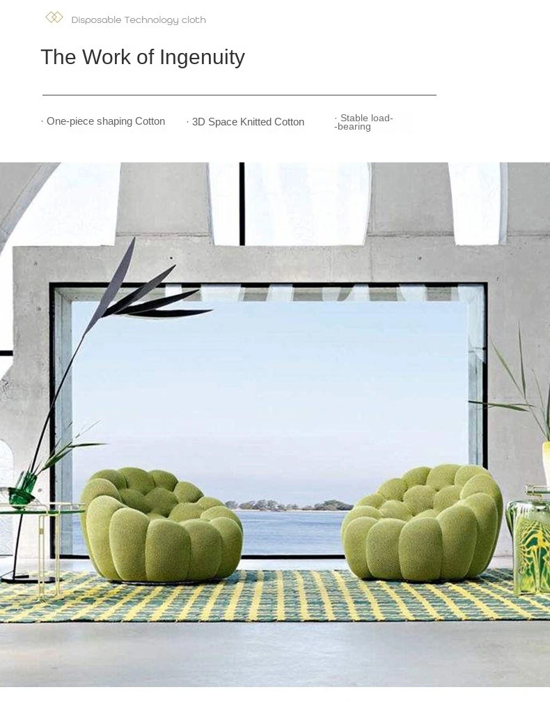 3D Honeycomb Net Celebrity Bubble Lazy Sofa